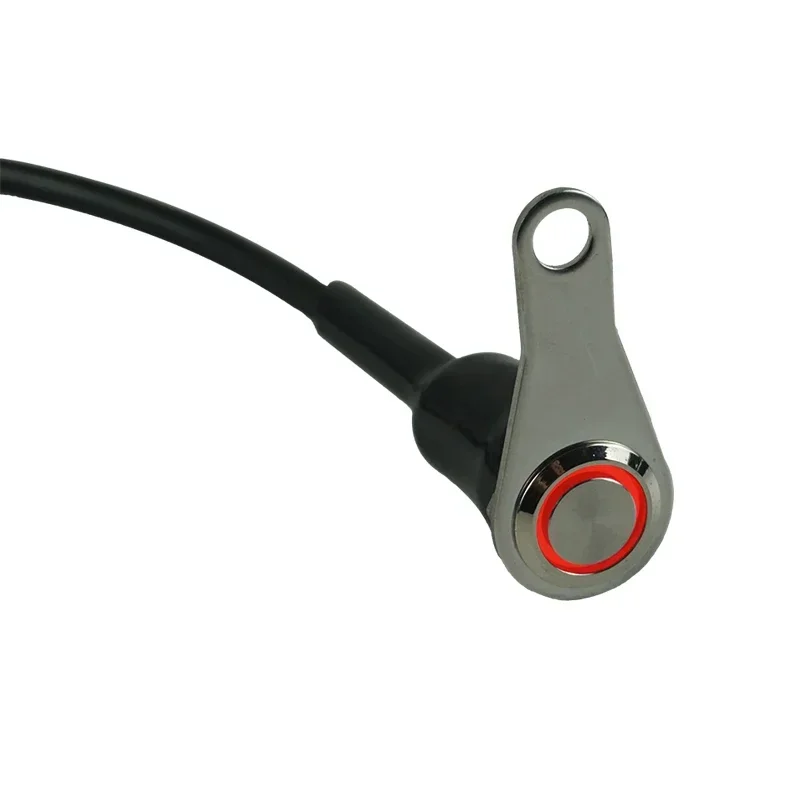 Stainless Steel LED Motorcycle Switch ON-OFF Handlebar Adjustable Mount Waterproof DC12V Headlight Fog Light Horn Start Kill image 4