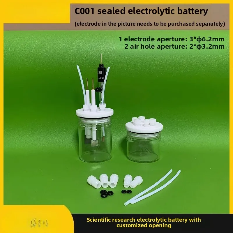 C001 خلية إلكتروليتية مختومة. خمسة خلايا كهربائية مختومة، خلايا كهربائية كهروكيميائية بثلاثة أقطاب كهربائية. #3