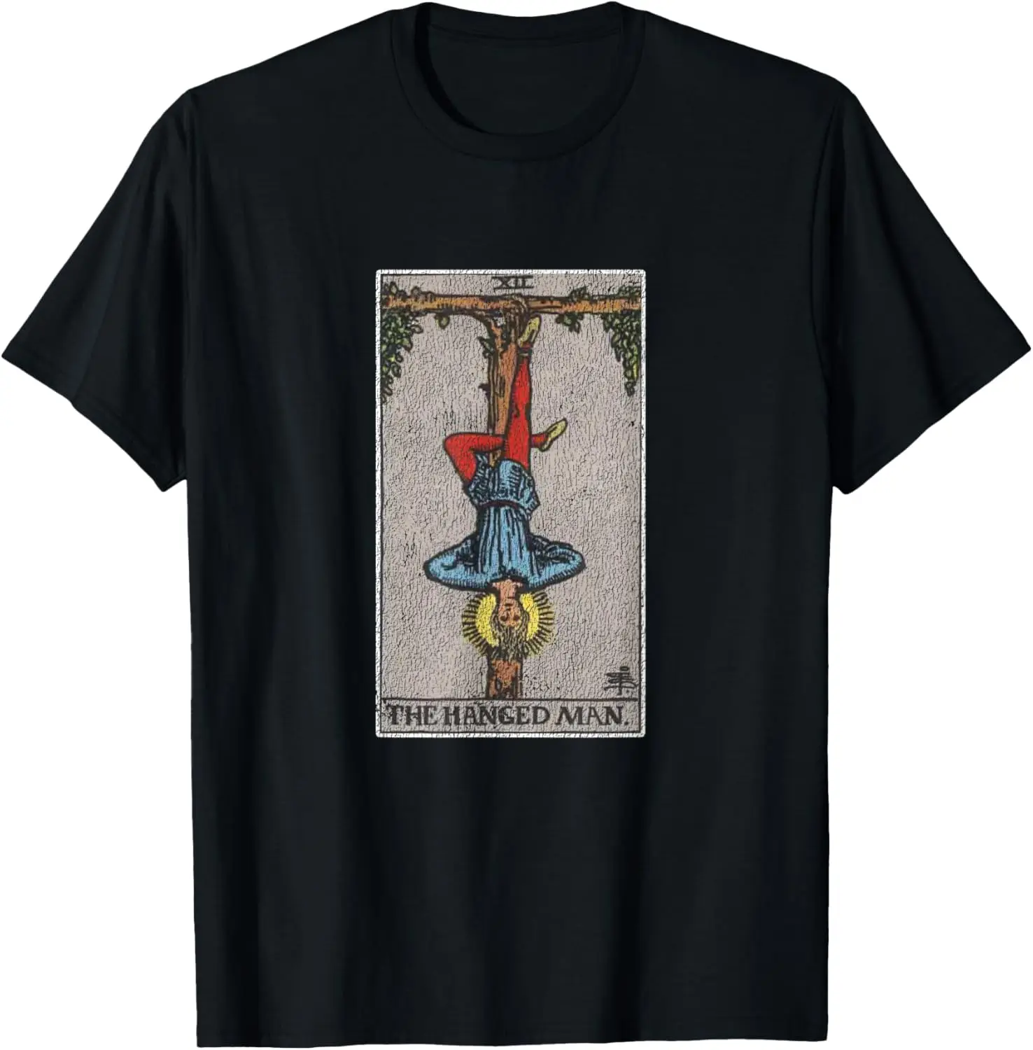 Hanged Man Tarot Shirt Occult Divination Psychic Gift Tee