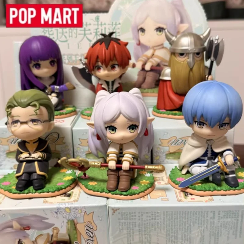 

Pop Mart Gong Frieren Series Blind Box Toys Mystery Box Guess Bag Doll Cute Anime Figure Desktop Ornaments Collection Gits