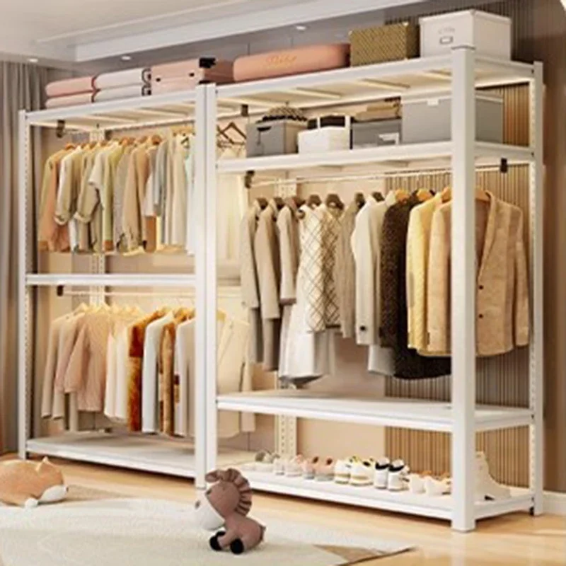 

Armable Open Wardrobe Simple Shelf Partitions Cupboard Clothes Cheap Storage Bedroom Closet Organizer Muebles Salon Furniture