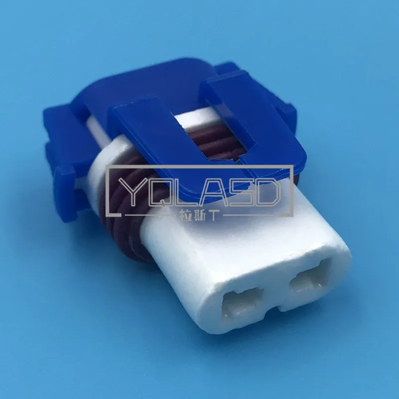 1 Set 2 Way Car Ceramics Light Connector AC Assembly 9005 For Auto Fog Lamp Plug
