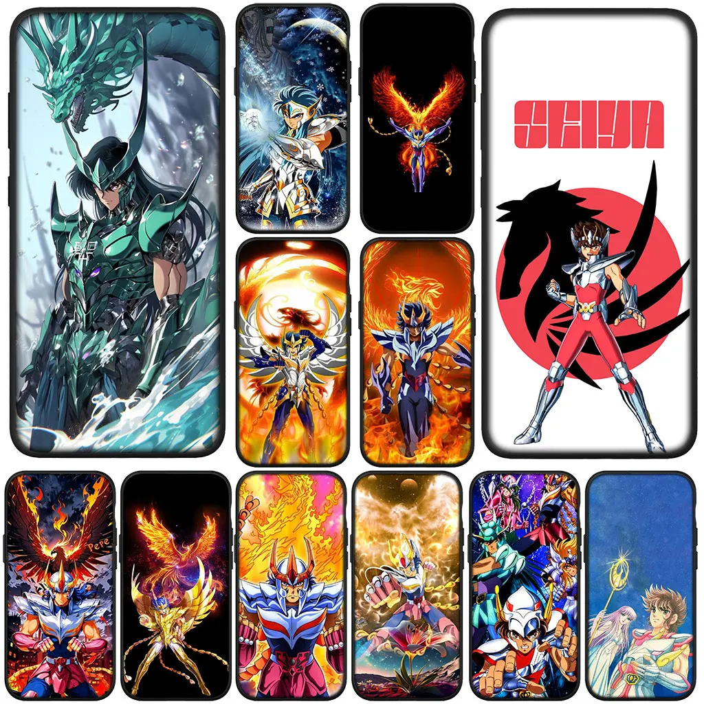 Для Samsung Galaxy A17 A07 j7 J5 J6 J2 Prime J8 A01 A02 A03 A23 A71 A72 A41 M06 M16 M56 M23 Чехол Comics Saints Poster Seiya