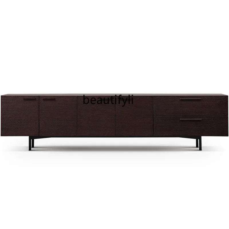 l Italian TV cabinet coffee table combination simple modern small apartment living room light luxury TV cabinet