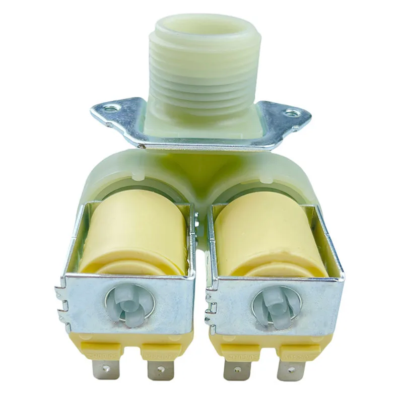 DC62-00024M Drum Two-end Water Inlet Valve, Washing Machine Solenoid Valve, Automatic Washing Machine Water Inlet Valve Switch