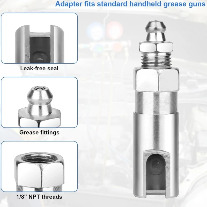Acopladores bico ferramenta injeção graxa para lubrificação eficiente áreas difícil alcance