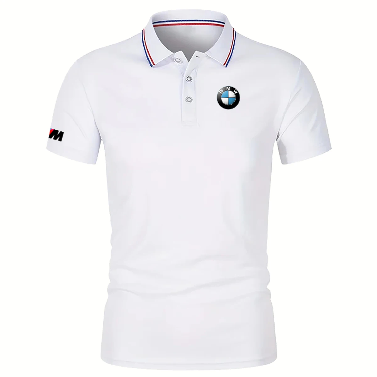 2025 New Fashion Clothing T-shirt BMW Logo Motorcycle Racing Team Men's Polo Shirt Summer Short sleeved Men's Polo Shirt T-shirt