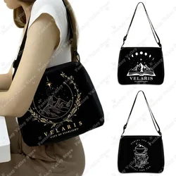 Acotar Velaris Crossbody Bags Women Handbag Night Court Shoulder Bag for Travel SJM City of Starlight Bookish Messenger Bag