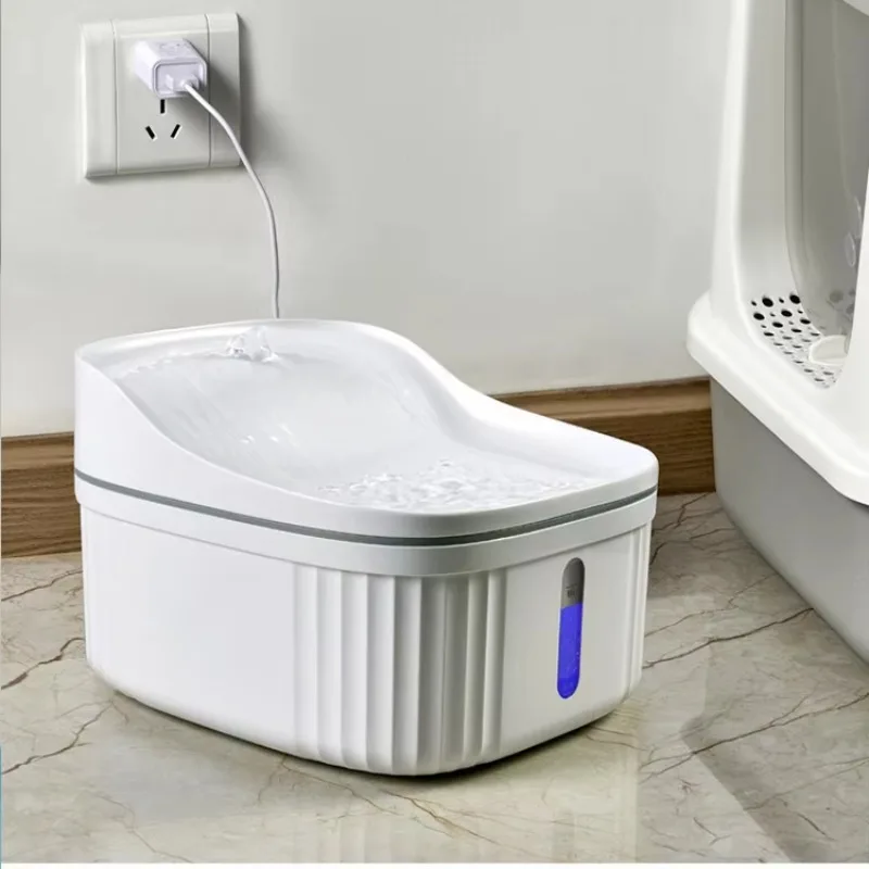 Pop Smart Pet Water Dispenser For Cats And Dogs Automatic Filtration And Recirculation Washable And Travel-friendly