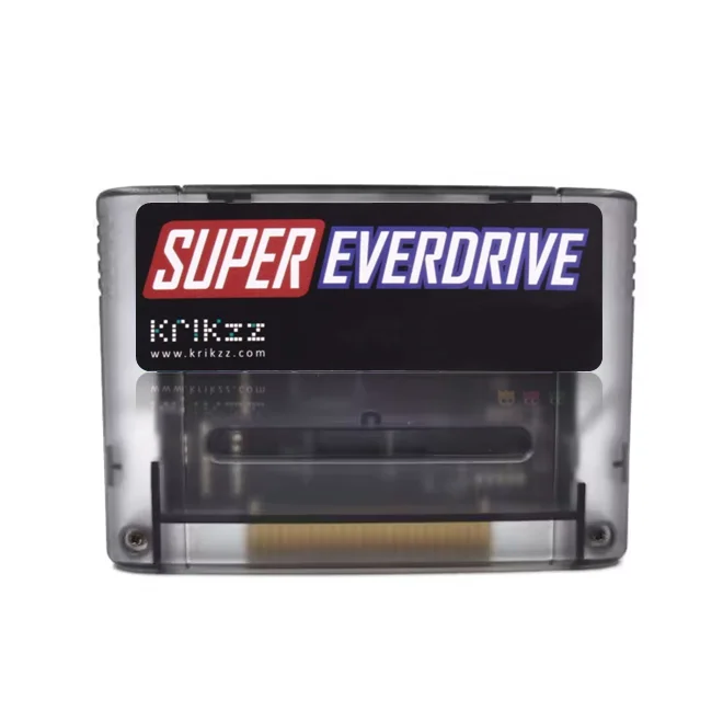 أحدث سوبر ايفر درايف لعام 2025 مع ذاكرة شريحة بطاقة 8G لوحدة التحكم في الألعاب SNES الإصدارات اليابانية والأوروبية والولايات المتحدة الأمريكية