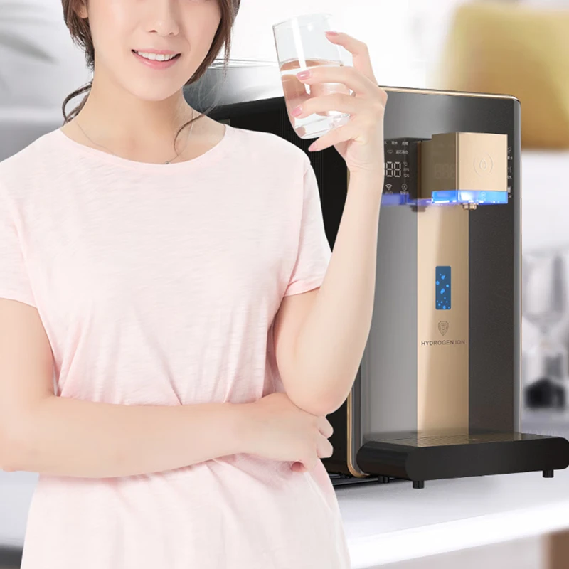 Hydrogen Water Dispenser 200GPD RO hydrogen generator Drinking Water Filter Purifier With Reverse Osmosis Purification System