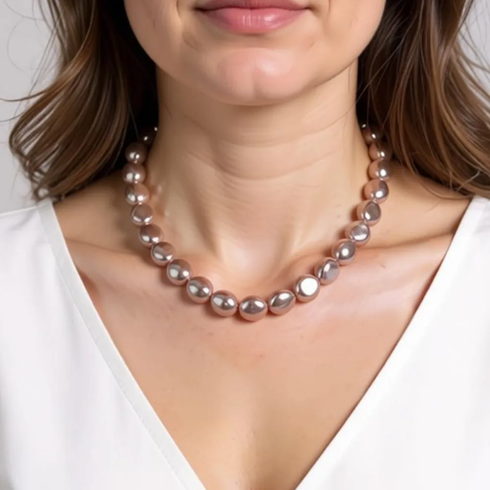 

11-12mm Natural Baroque Pearls Bead Irregural Freshwater Pearl Loose Spacer Beaded for Making DIY Jewelry Necklace Bracelet