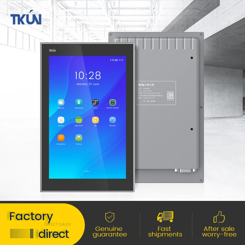 8 Inch Industriële Kwaliteit Outdoor Android Capacitieve Touch Tablet Pc RK3288 Aangepaste Alle-In-Een Machine Computer