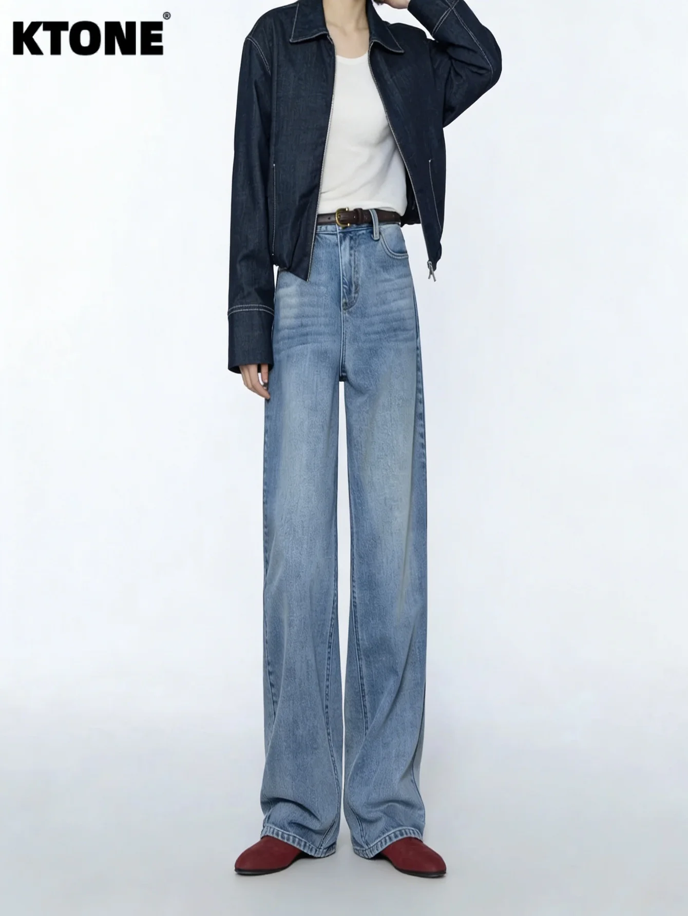 

Мужские свободные синие джинсы в стиле Y2K, оригинальное качество, унисекс, свободные брюки, без аксессуаров и ремней.