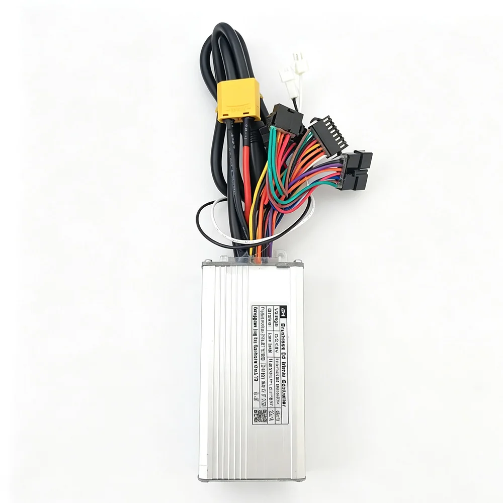 JH4AJ8717DZBL 48V 20A Ebike Bürstenloser Motorcontroller für Elektroroller Fatbike MTB Zubehör Geschwindigkeitsregler – Detail 4
