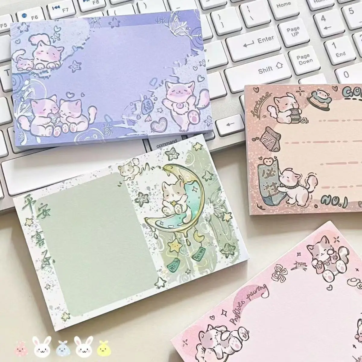 Carnet de notes autocollant mignon pour cadeaux