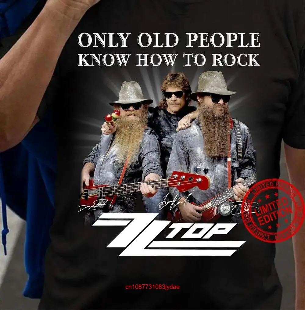 ZZ Top Legends Men t-shirt Black Cotton Tee All Sizes YY985