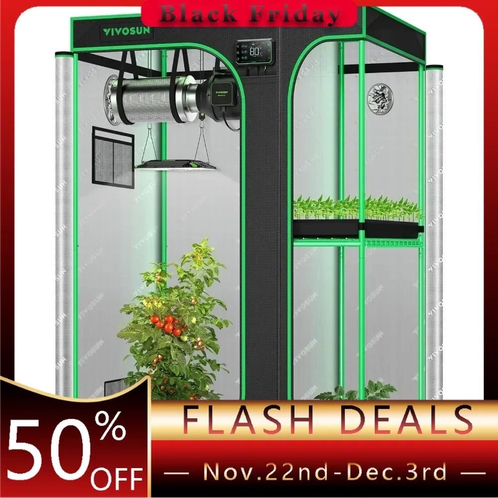 D325 2-in-1 3x2 Grow Tent, 36