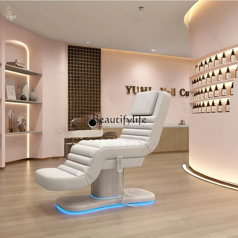 

01-Electric beauty bed Electric lifting spa massage bed