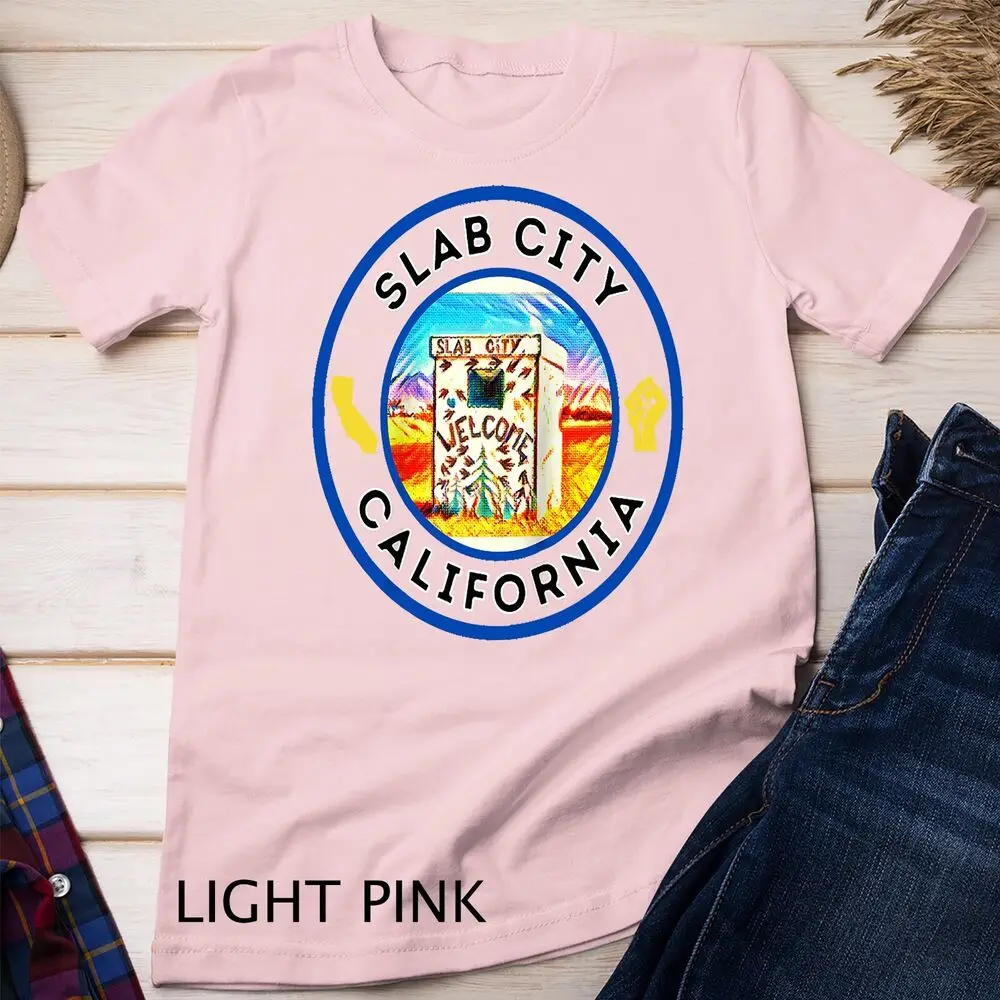 Slab City California Raglan Baseball Tee Unisex T-shirt