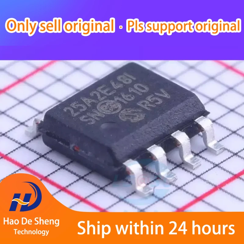 

10PCS/LOT 25AA02E48-I/SN 25AA02E48 SOIC-8 New Original In Stock