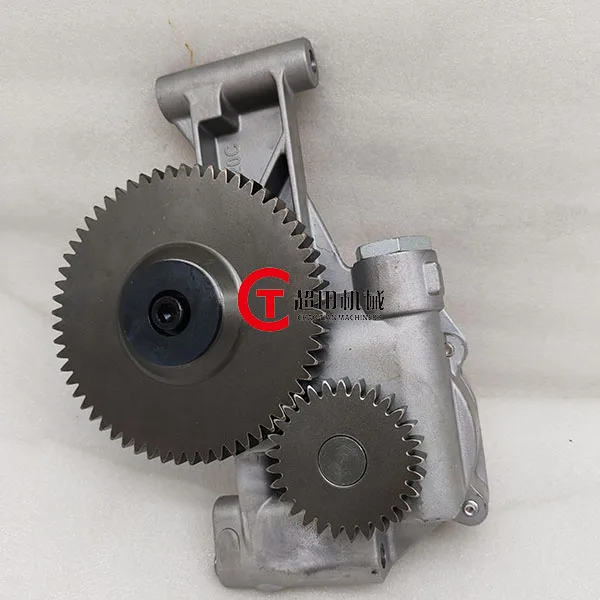Excavator Engine Parts Oil Pump 210-5522 2105522 Compatible with Engine C9 C-9 C9.3 Excavator 330C 330D 336D 336D2 340DL