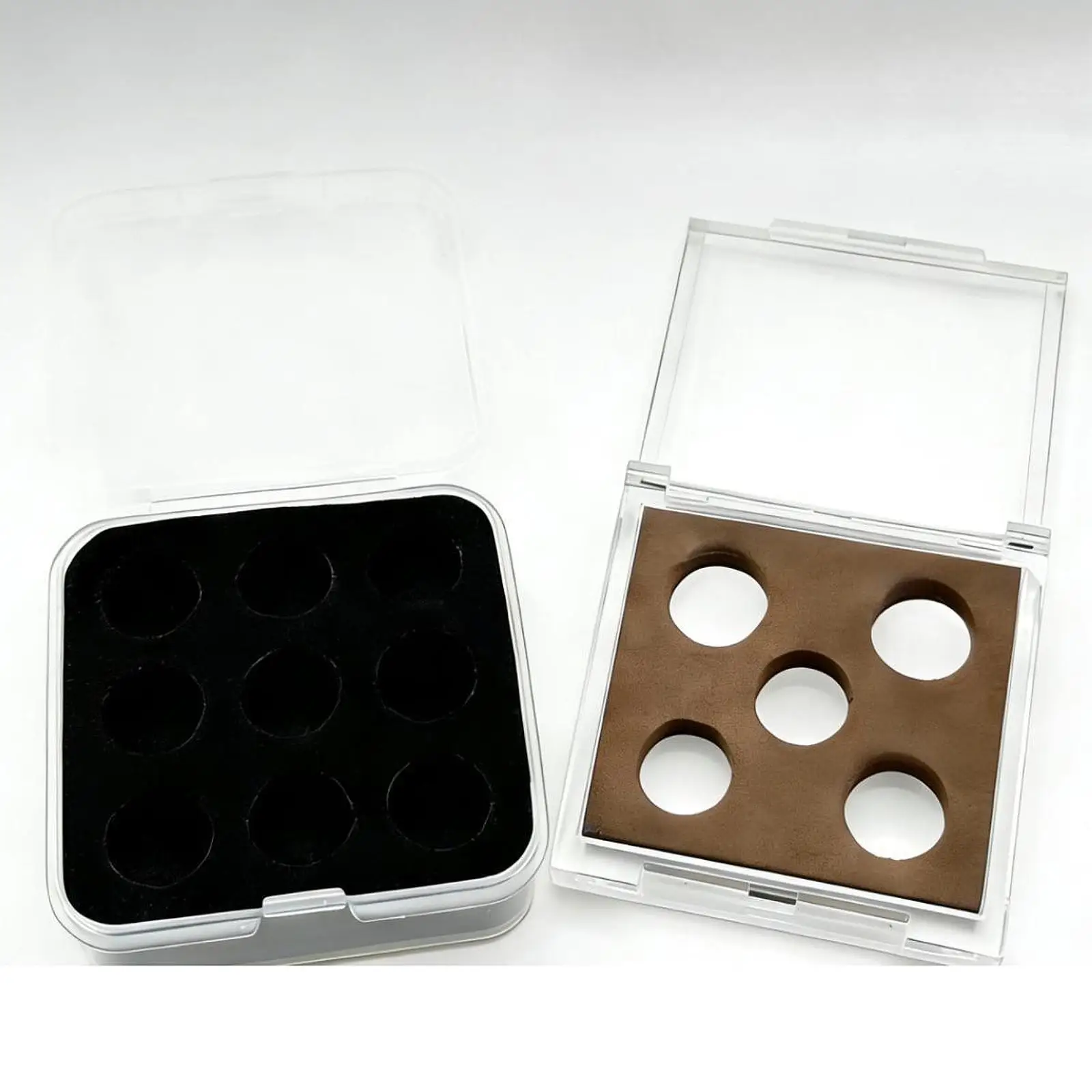 

Lightweight Outdoor Pool Ball Storage Case Snooker Ball Holder with EVA Interior for Cue Tips and Balls