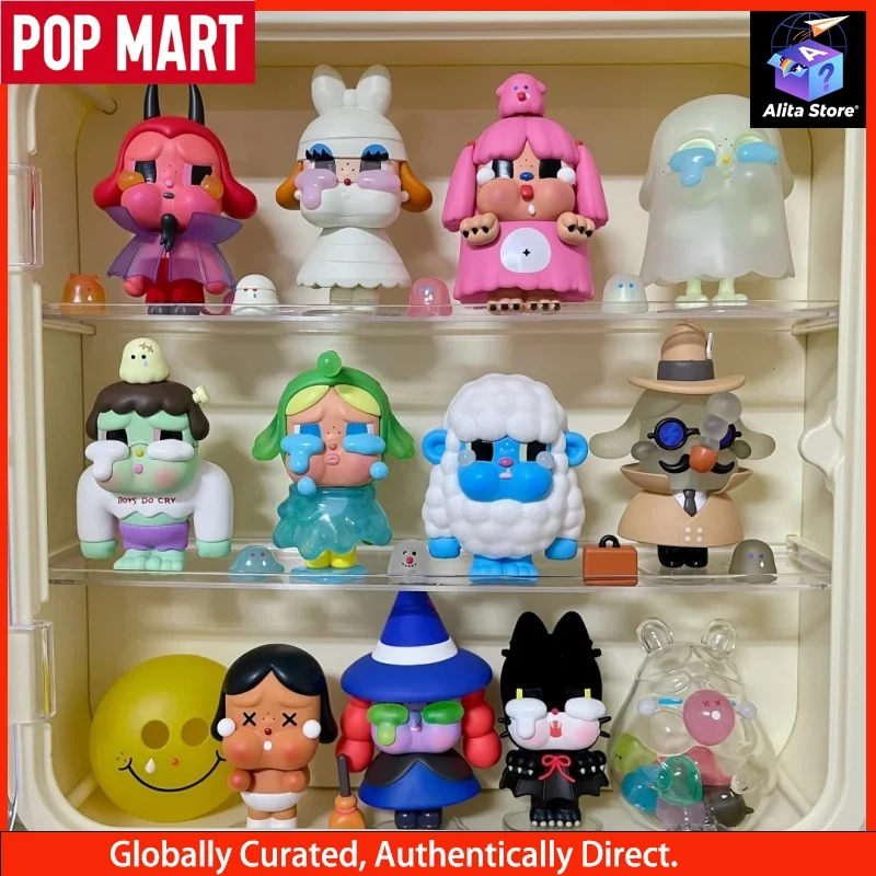 

Popmart Crybaby Monster Tears Series Blind Box Trendy Collectible Figurine For Decoration Popmart Official Festival Gifts Series