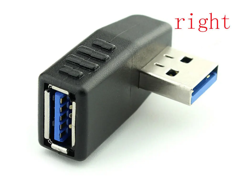 USB 3.0 extension elbow USB 3.0 AM * AF adapter