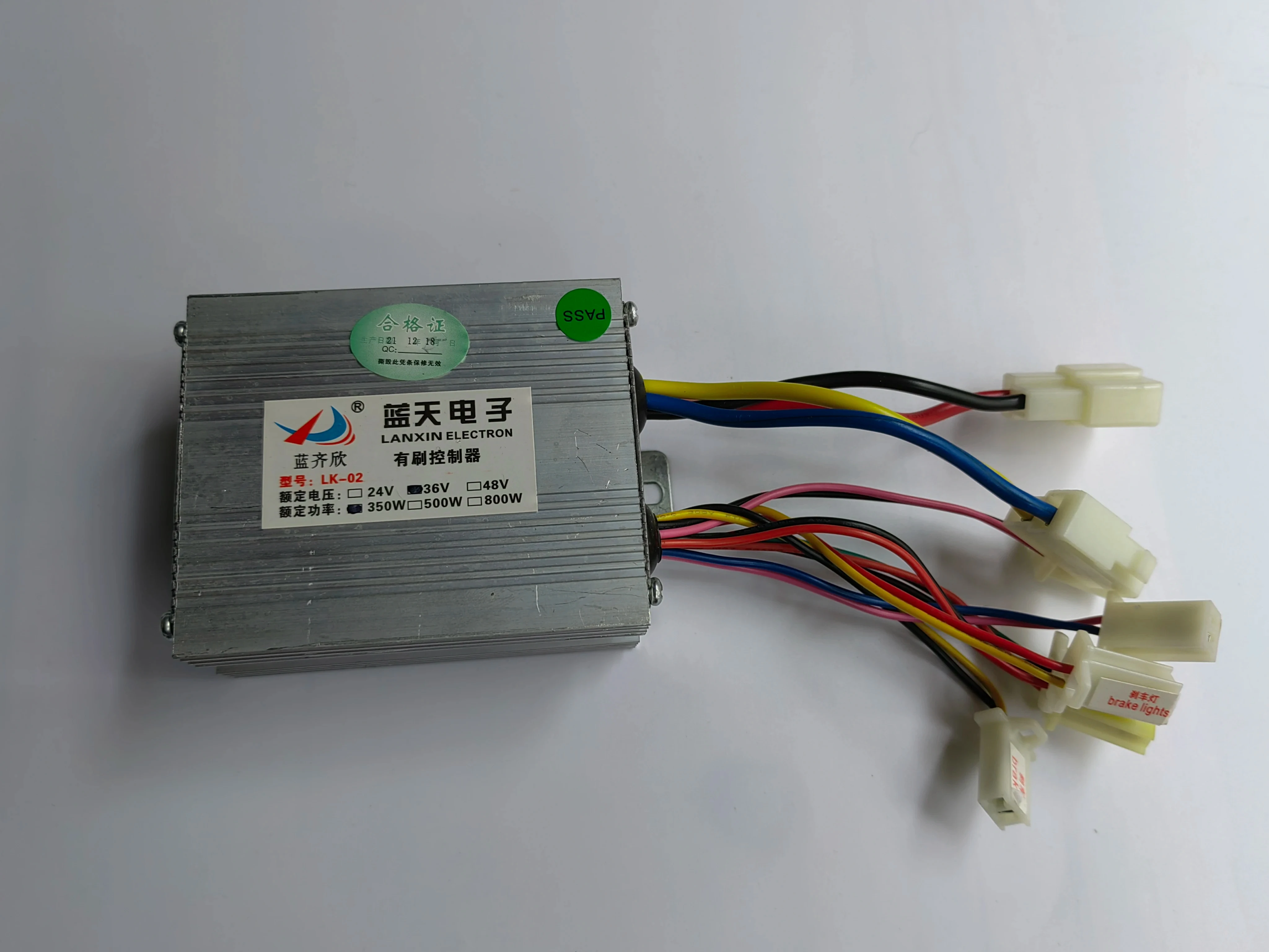 12V 24V 36V 48V 250W 350W 500W 800W Bike Motor DC Controller Part Brushed Controller