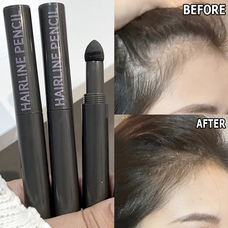 

Modified Repair Hairline Stick Pen Waterproof Long Lasting Natural Filling Hair Root Edge Eyebrow Shadow Powder Concealer Tools