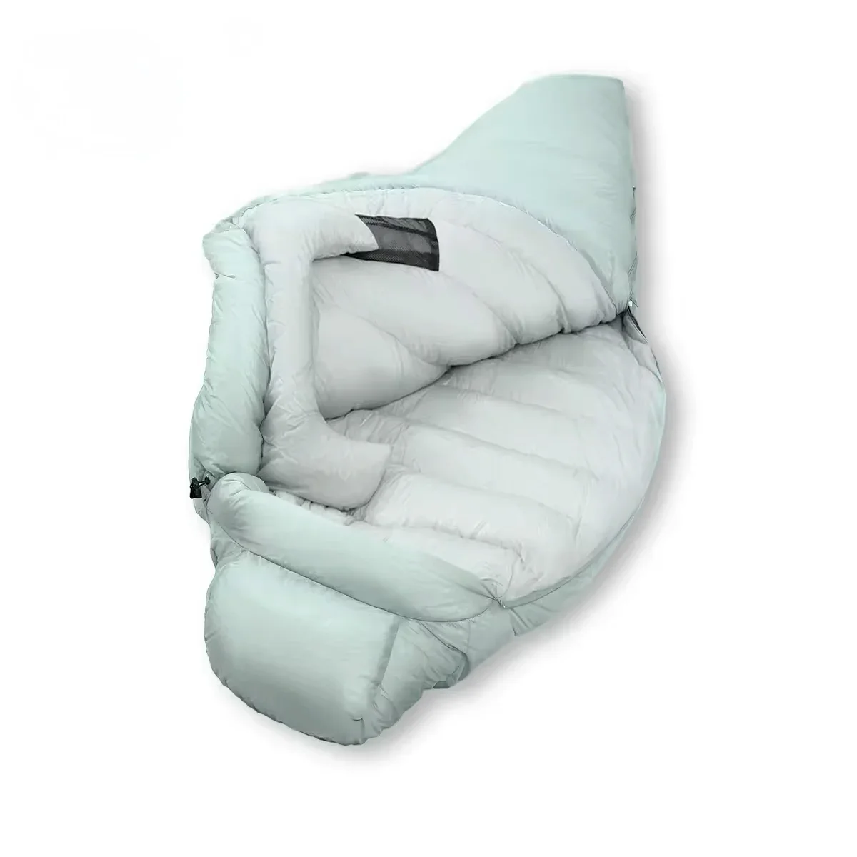 

Customizable Lightweight Nylon Goose Down Sleeping Bag Waterproof Mummy Design for Winter Cold Weather Direct From Factory