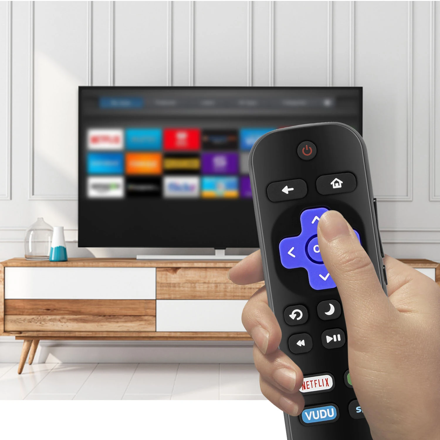 التحكم عن بعد استخدام ل شارب ، هيسنس ، جميع النماذج ، روكو المسلسل التلفزيوني ، فك التشفير تحكم ، استبدال استخدام مباشرة ، 1 زوج