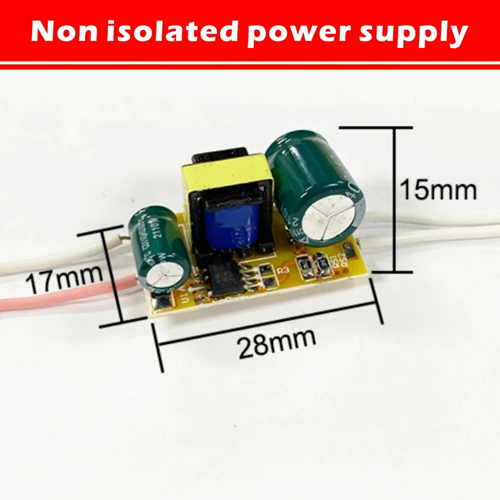 9-18W LED Lamp Driver Light Transformer Output:DC30-160V 150mA Input AC200-240V Power Supply Adapter