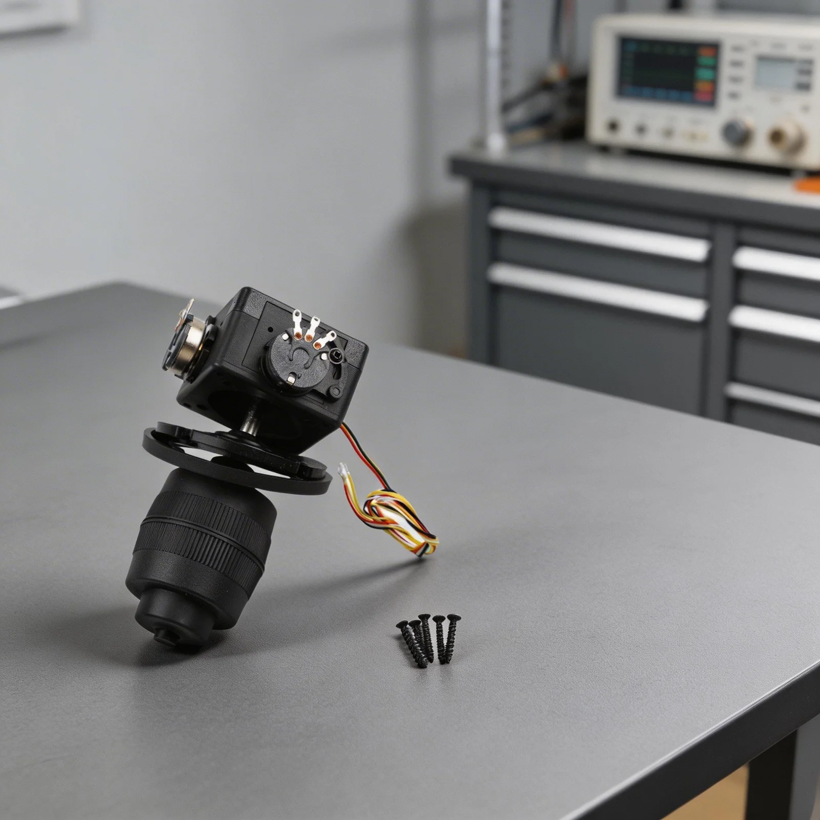 5k Ohm 4-Axis Joystick Potentiometer JH-D400X-R2 With Button For Automation Machine Control Industrial Instrument Tool Accessory view 6