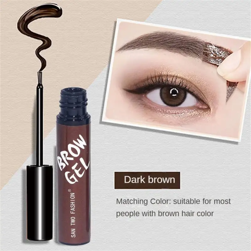 Eyebrow Tint Sweatproof Color-resistant Eyebrow Tint Skin-friendly Makeup Eyebrow Dyeing Cream For Beginners Does Not Stain