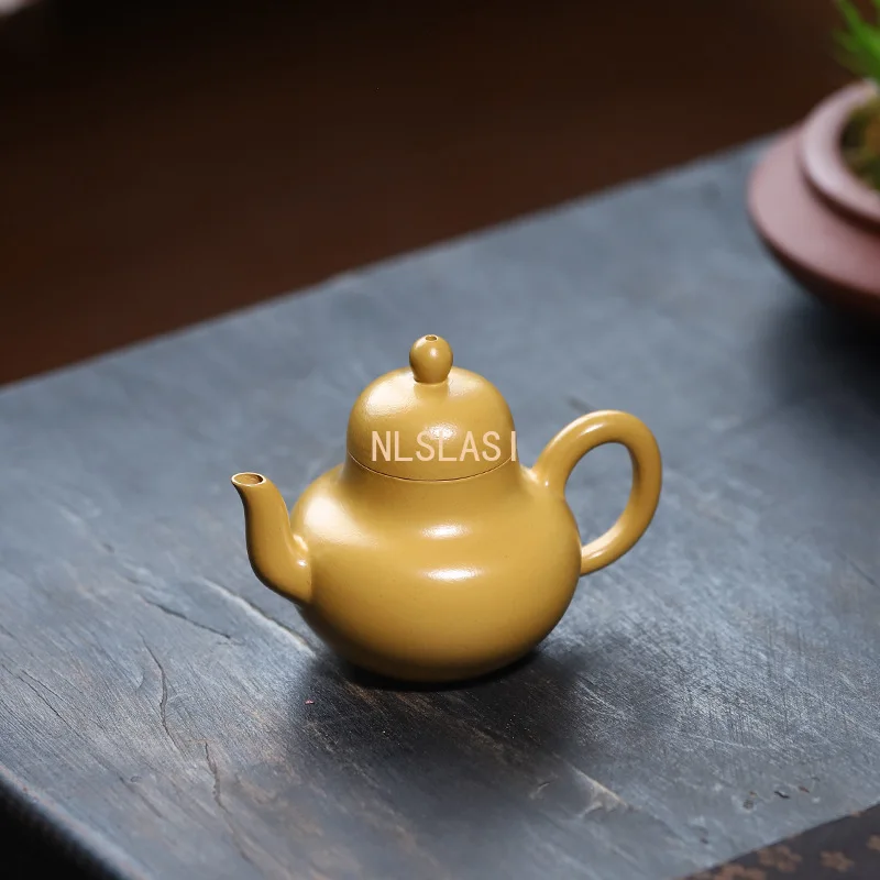 100ml Chinese Yixing Purple Clay Teapot Small Capacity Kettle Master Handmade Tea Pot Beauty Tea Infuser Raw Ore 1pcsTeapot