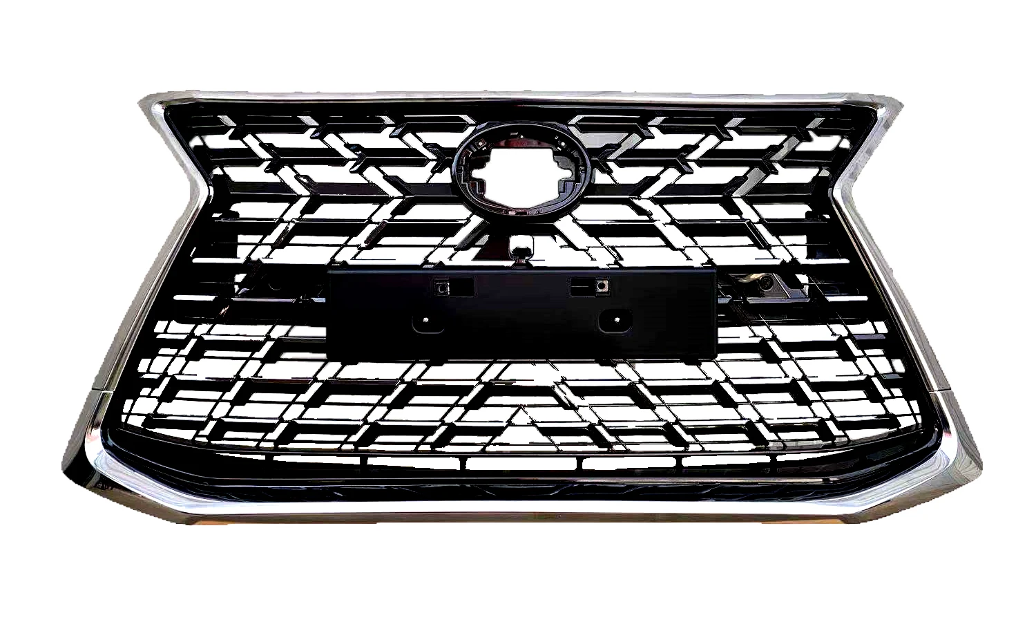 TDCMY High quality 100% fitment automobile body kits front grille chrome rear bumper car body set For Lexus LX570