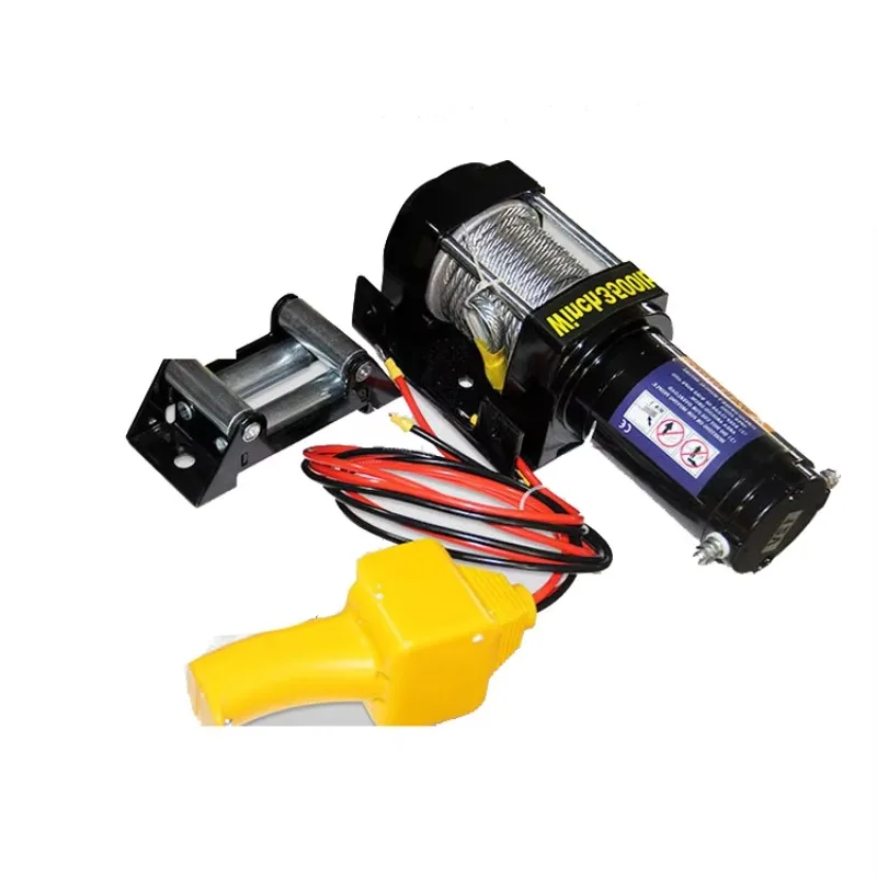 High-speed Electric Lifting Winch 17000 Lbs 12v 5ton 40 Ton 300kg Cable Electric Winch