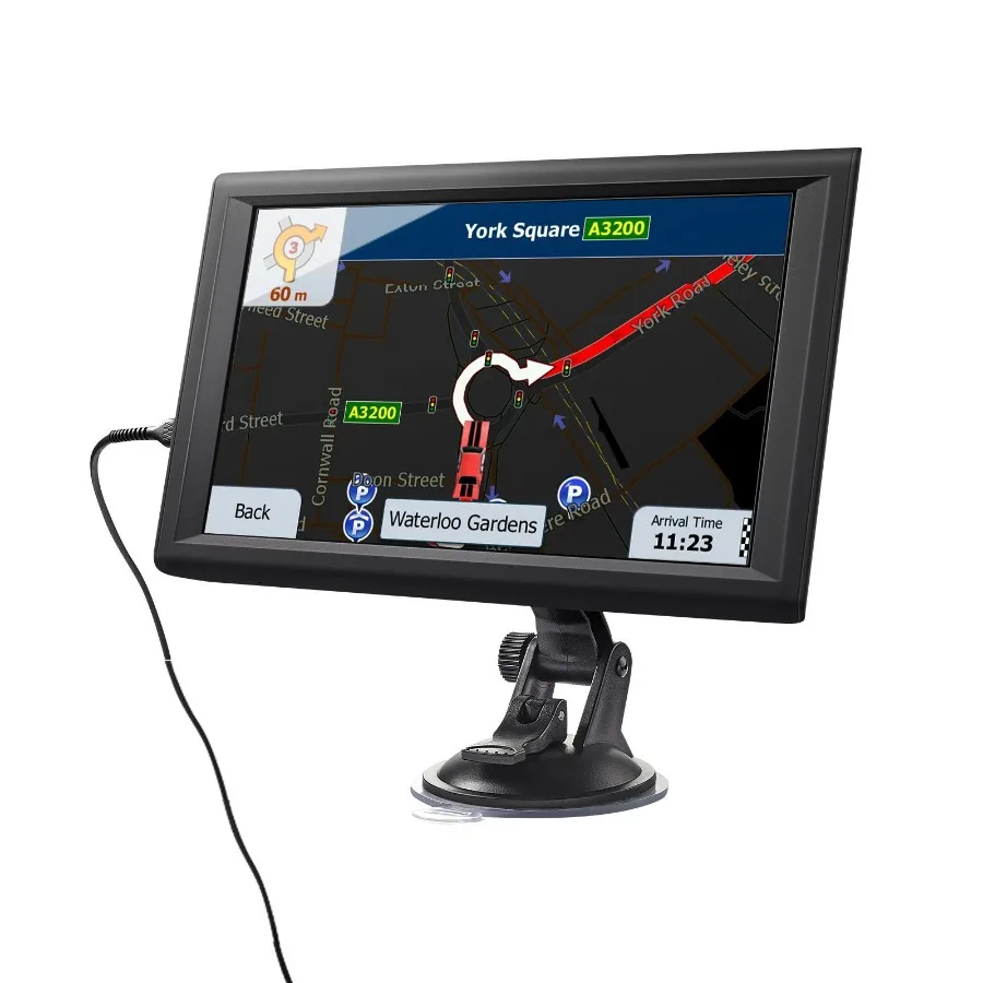 GPS Navi للسيارة 9 بوصة تعمل باللمس 16GB نظام الملاحة GPS داش كام