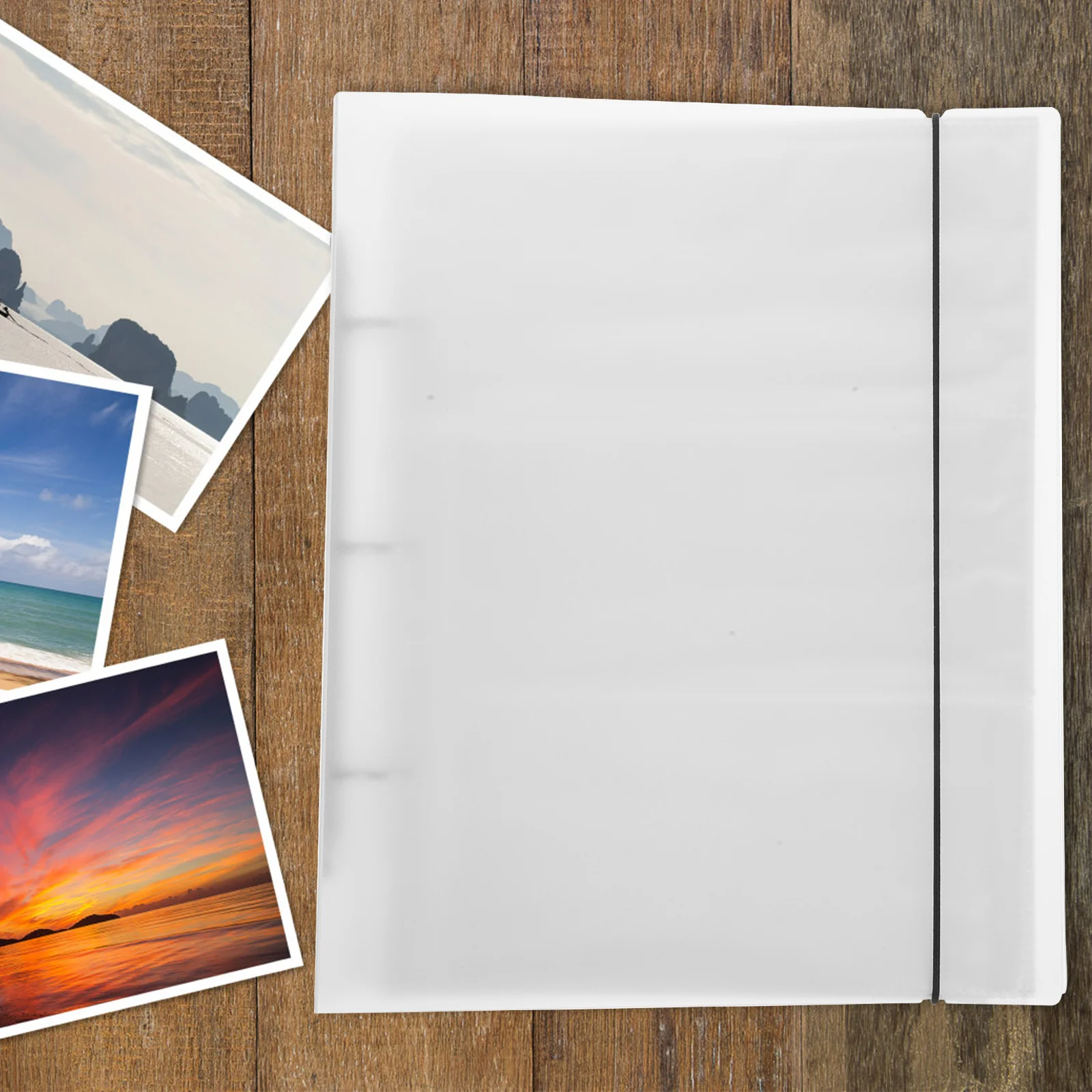 Альбом для хранения билетов, 30 страниц, 3 слота, ПВХ, переплет для фотокарт, рукава для открыток, портативная папка для файлов ganizer