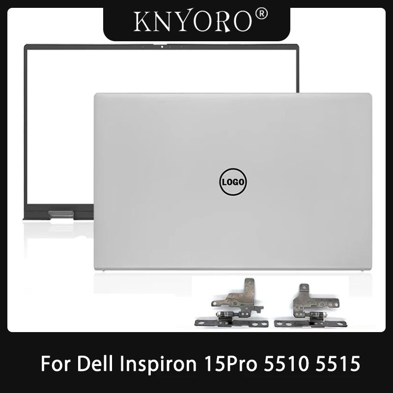 Imagem -01 - Tampa Traseira Lcd para Dell Inspiron 15pro 5510 5515 Laptop Moldura Frontal Dobradiças 156 Polegadas Novo Original tampa traseira lcd para dell inspiron 15pro 5510 5515 laptop moldura frontal dobradicas 156 polegadas novo original 01
