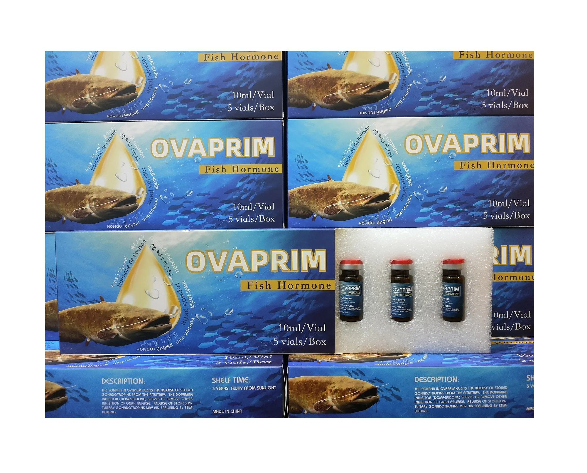 ovaprim fish hormone ovuline