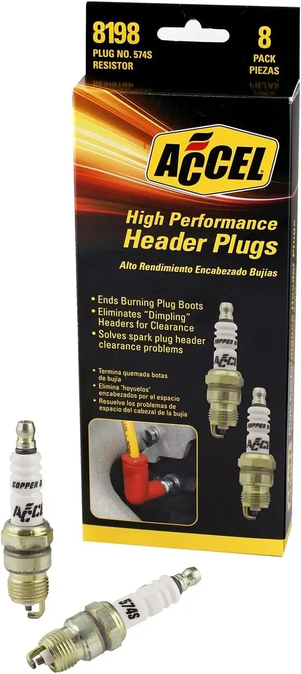 

High-Performance U-Groove Spark Plugs, Pack of 8 for Enhanced Engine Efficiency