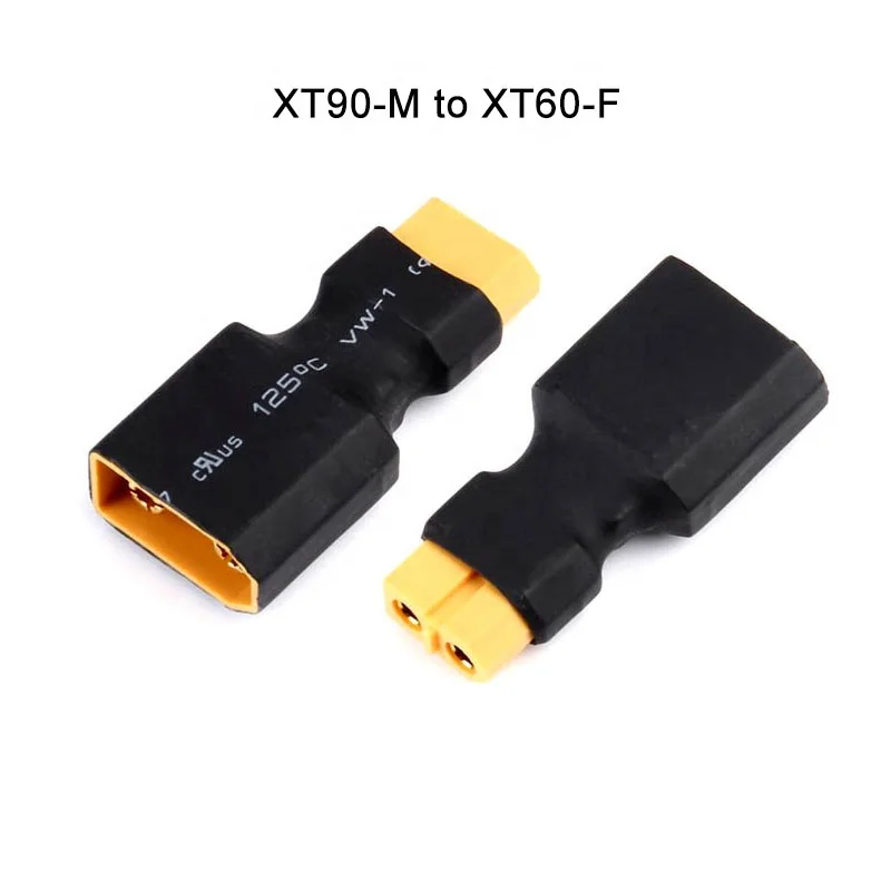 10PCS Amass XT90 To XT60 Converter Connector Plastic Plug Adapter Female Male For RC Lipo Battery Drone Model Accessories