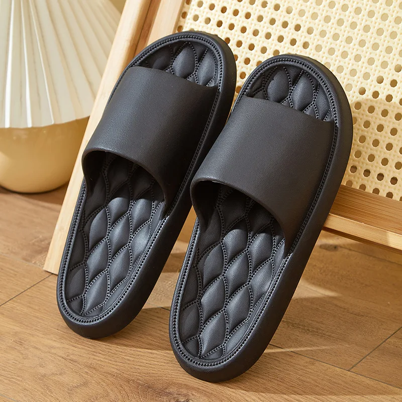 Summer Women Indoor Slippers Floor Flat Shoes Indoor Eva Flip Flops Female Non-slip Bathroom Home Slippers Zapatillas De Hombre