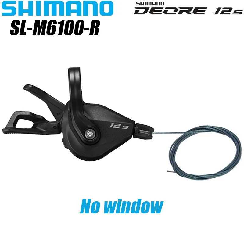 SHIMANO DEORE M6100 12 Speed Derailleurs Shifter Lever RD-M6100-SGS Derailleur 12V 12S MTB Bicycle Original Parts