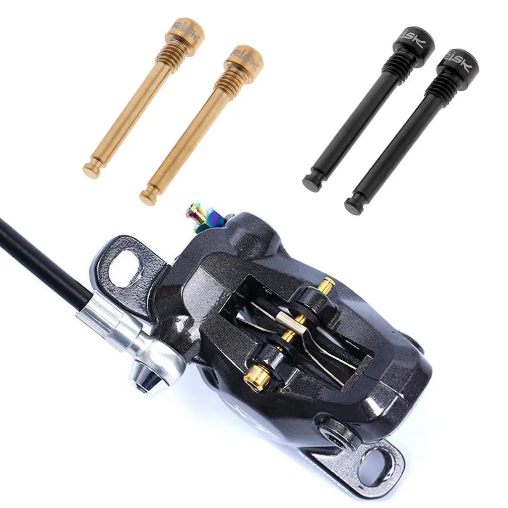 Titanium MTB Bike Hydraulic Brake Bolt Fixing Plug Set Bicycle Disc Pad Screws for Mountain Biking