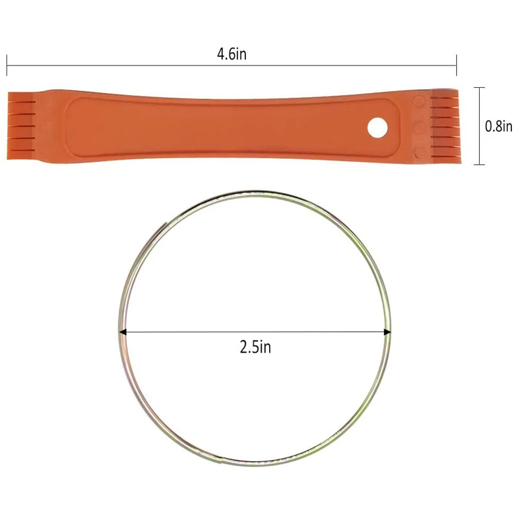 Fcr6 Fin Comb Set Plastic Colored Fin Coil Comb Radiator Fin Comb Straightener Condenser Coil Fin