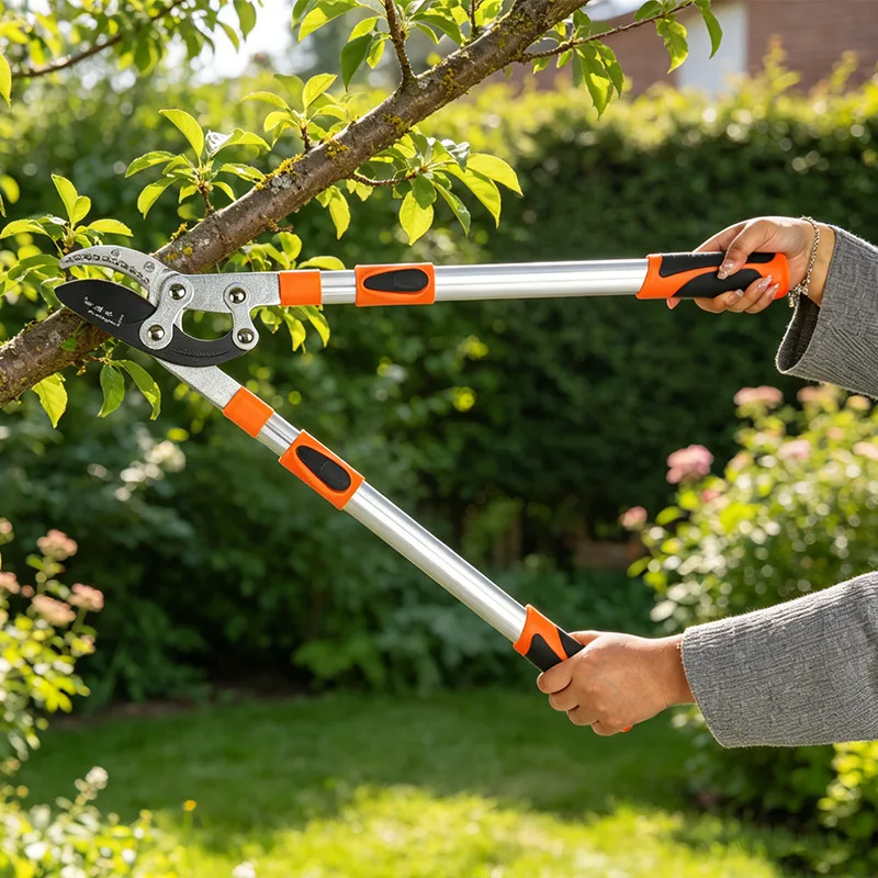 Telescopic Long Handle Pruning Shears Fruit Tree Branch Cutter Garden Tree Trimming Gardening Tool